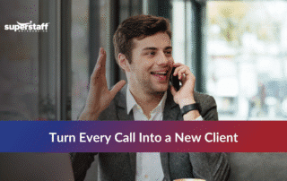 Legal intake services infographic showing client growth benefits with professional office background