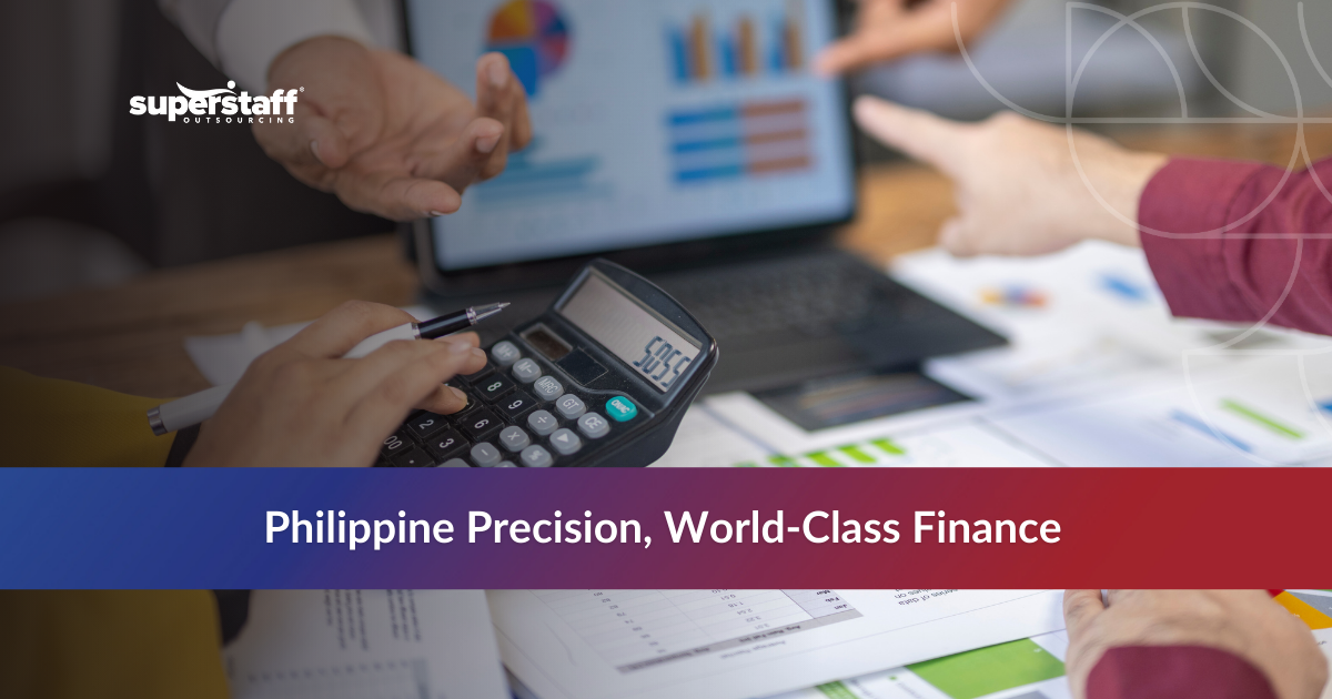 Team providing finance process outsourcing services in the Philippines