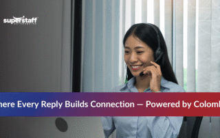 Agents providing outsource email support services in Colombia