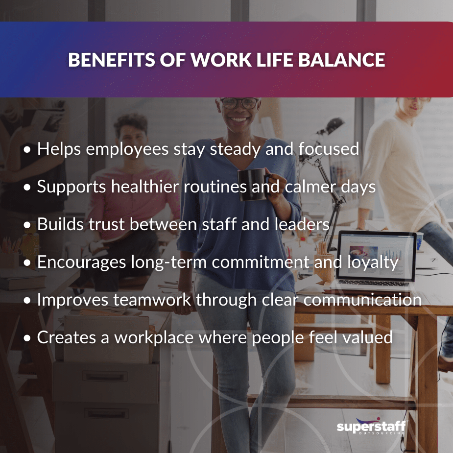 Balanced Workdays Build Stronger, Happier Teams_MI benefits of work life balance​
