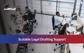 Legal document drafting service supporting law firm workflow efficiency