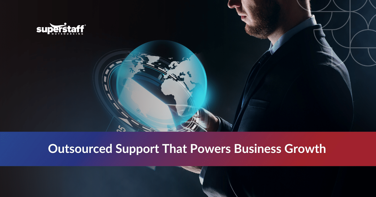 Team collaborating on tasks through back office support outsourcing