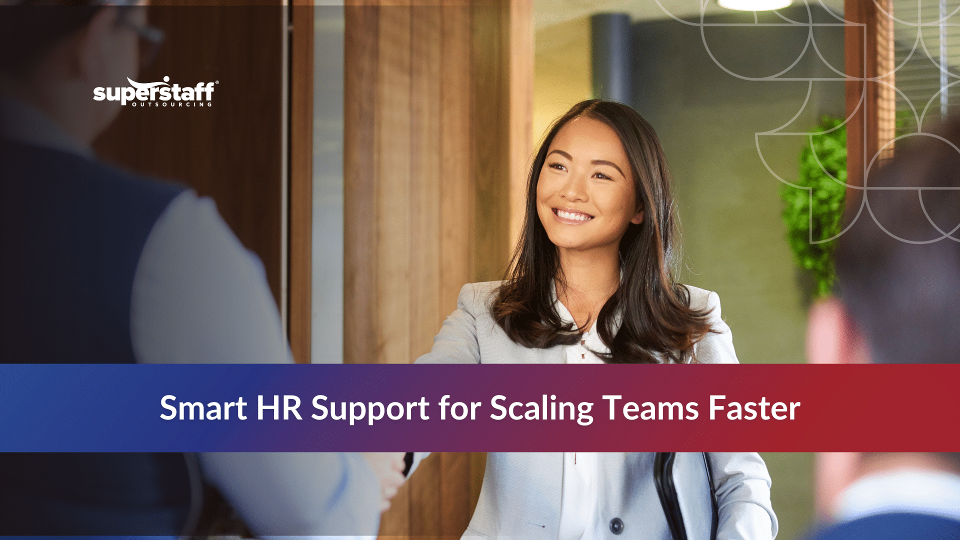 Professional HR manager demonstrating hr outsourcing examples during team consultation meeting