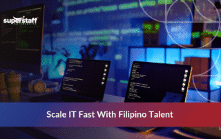 IT computers used by teams that outsource remote IT support services