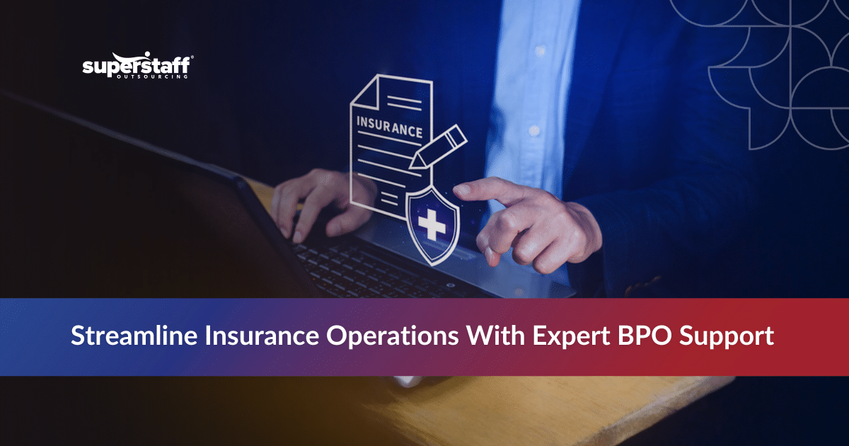 Insurance Agency_Featured Computer screen displaying insurance icons, symbolizing insurance agency back office support services.