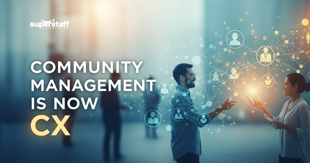 Online community management services supporting customer experience strategy