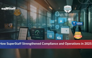Team ensuring outsourcing compliance and operational excellence at SuperStaff